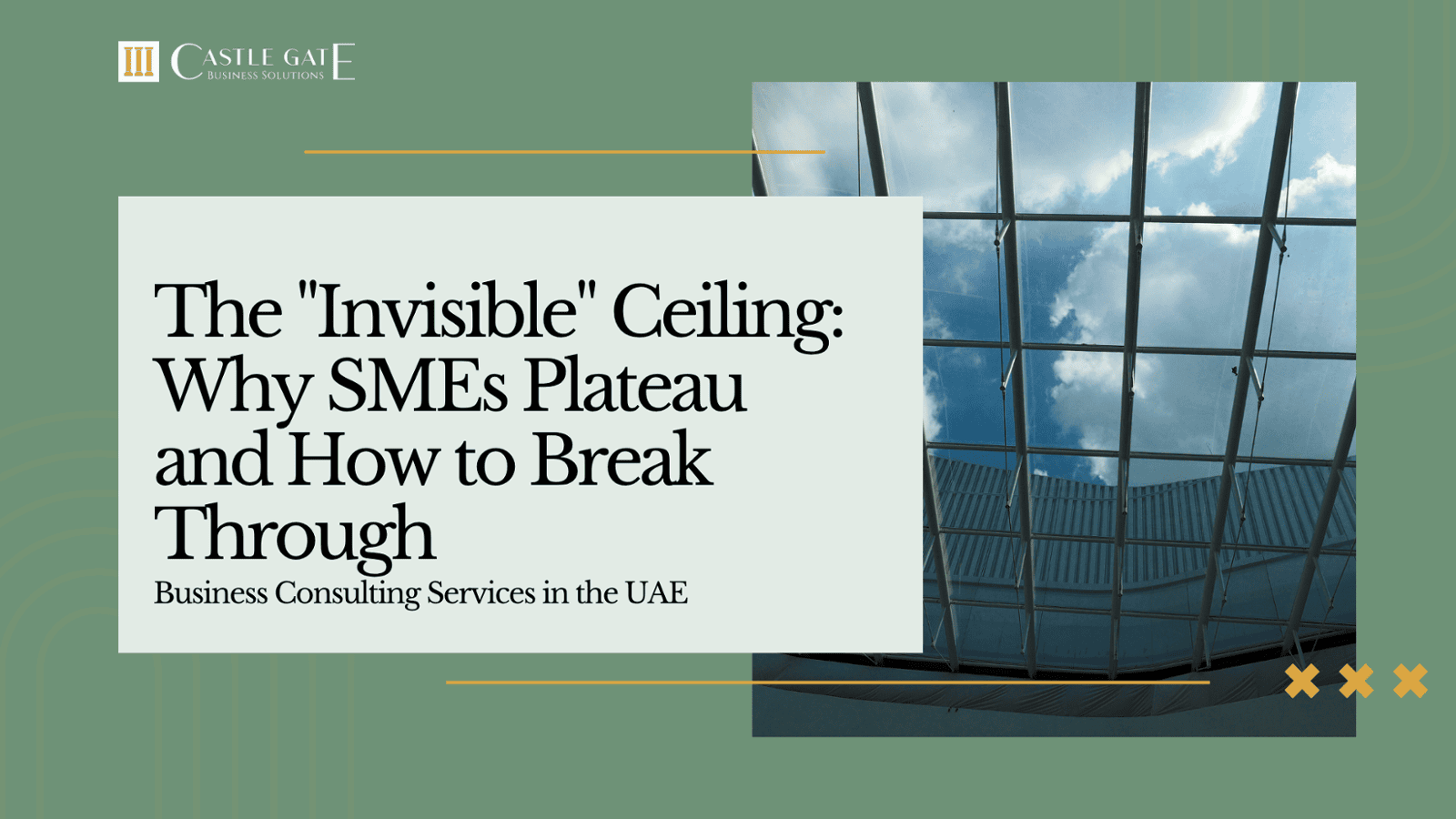 The "Invisible" Ceiling: Why SMEs Plateau and How to Break Through