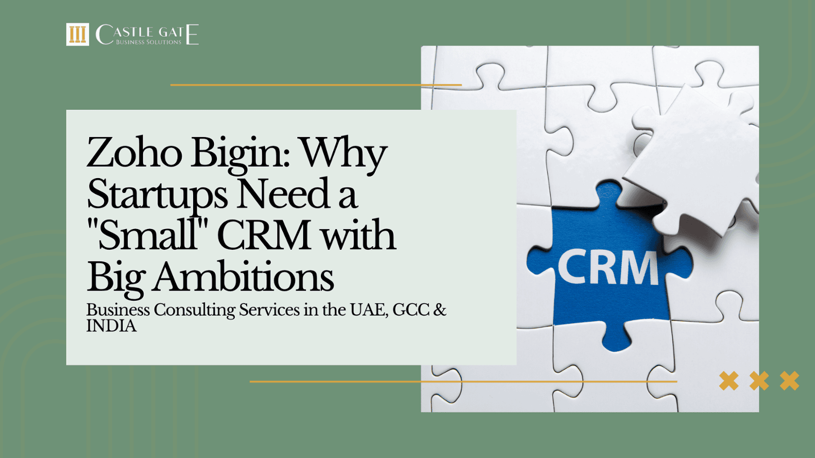 Zoho Bigin: Why Startups Need a "Small" CRM with Big Ambitions