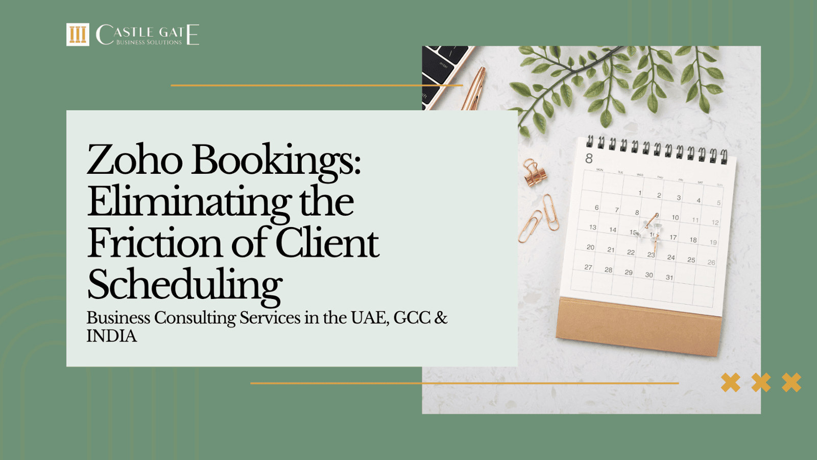 Zoho Bookings: Eliminating the Friction of Client Scheduling