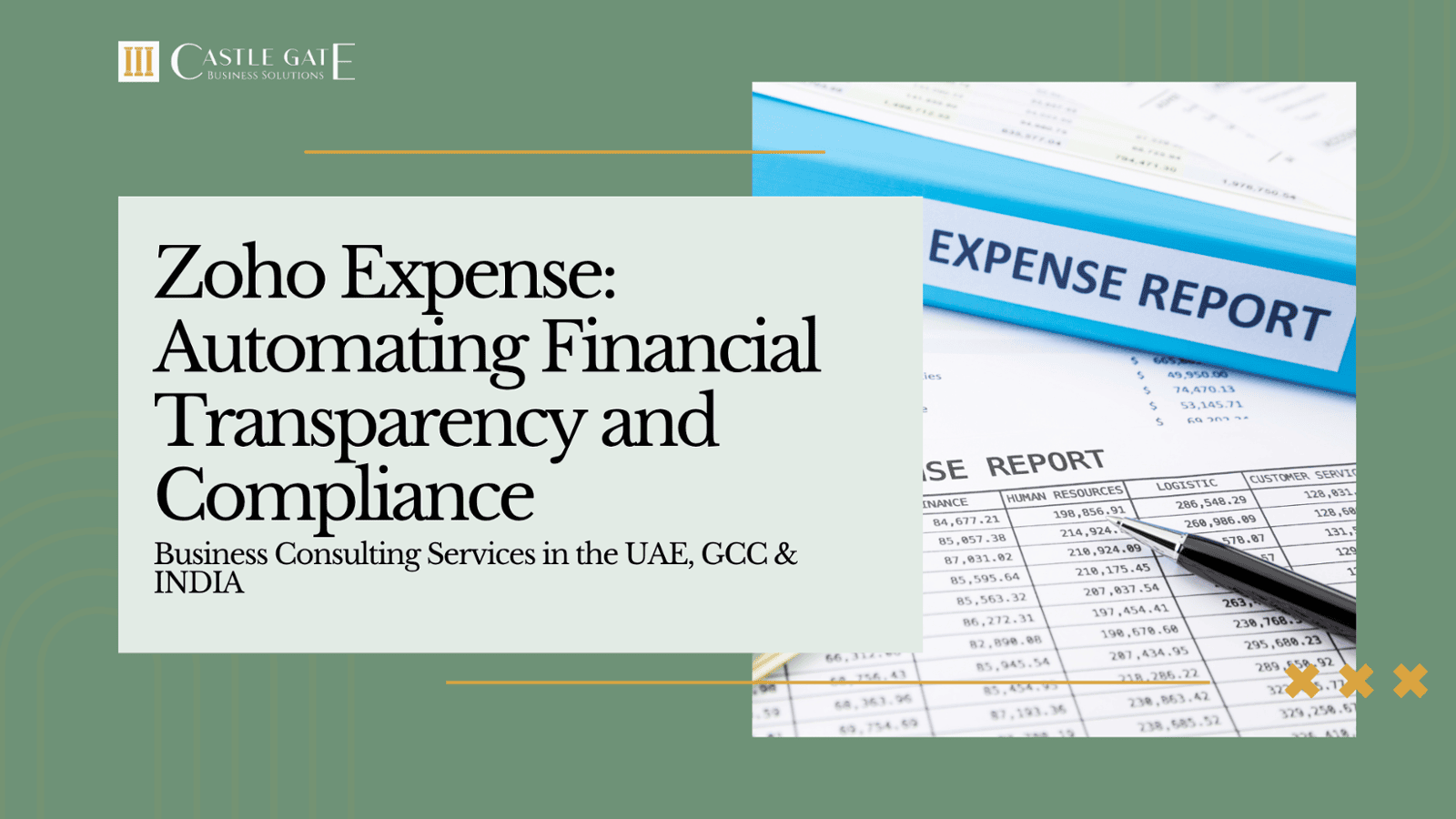 Zoho Expense: Automating Financial Transparency and Compliance