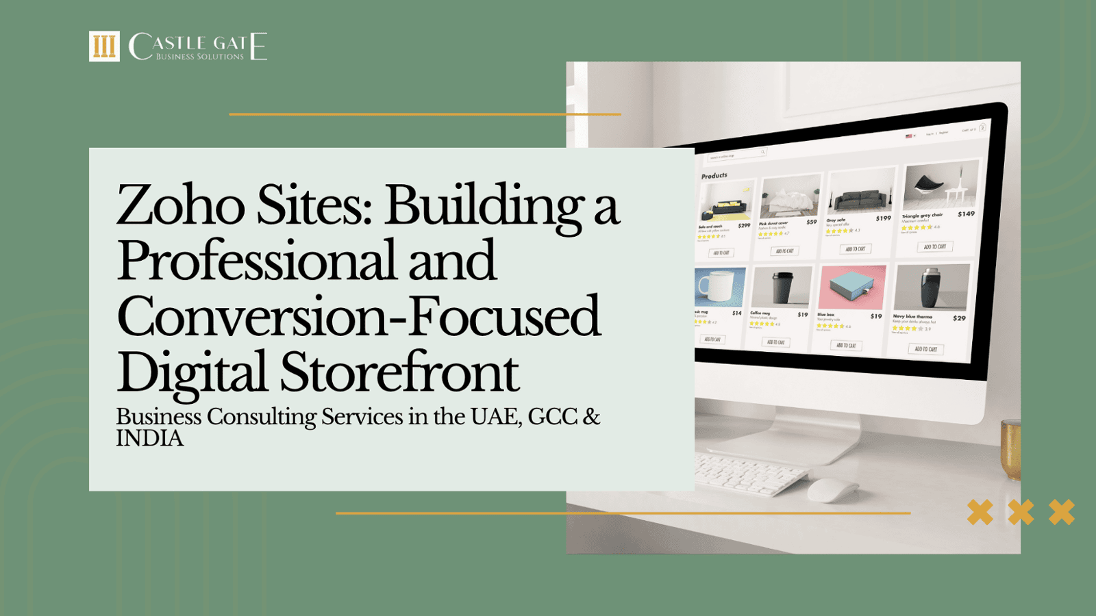 Zoho Sites: Building a Professional and Conversion-Focused Digital Storefront