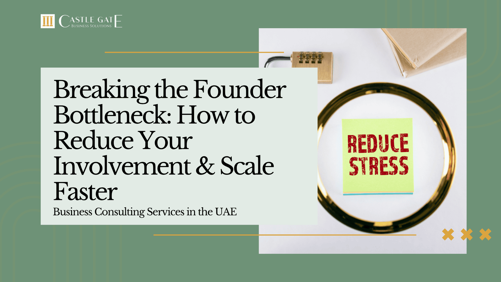 Breaking the Founder Bottleneck: How to Reduce Your Involvement & Scale Faster